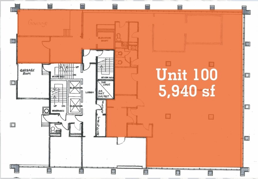 2220 12th Ave, Regina, SK à louer Plan d’étage– Image 1 sur 1