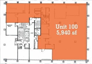 2220 12th Ave, Regina, SK à louer Plan d’étage– Image 1 sur 1