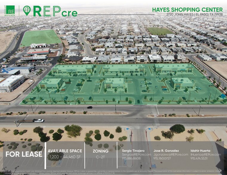 2720 John Hayes St, El Paso, TX à louer - Photo principale – Image 1 sur 11