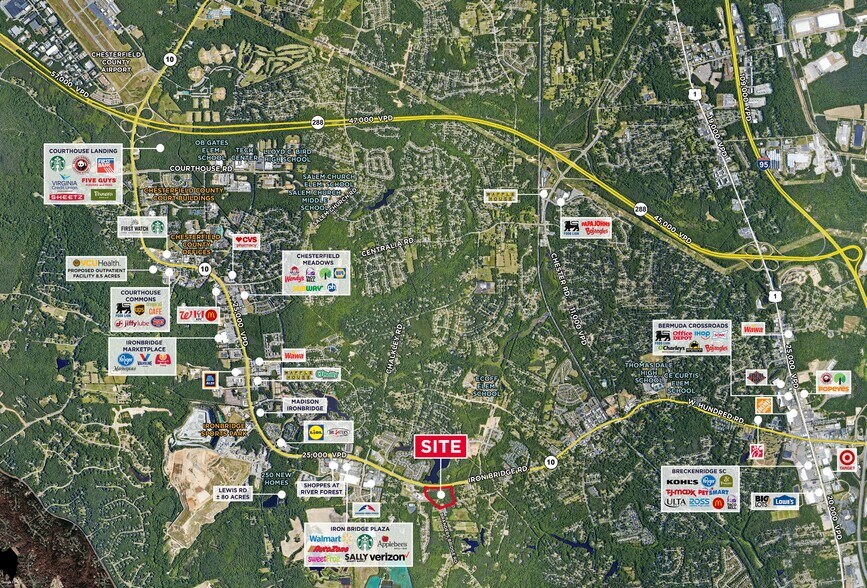 12420 Iron Bridge Rd, Chester, VA à louer - Photo principale – Image 1 sur 2
