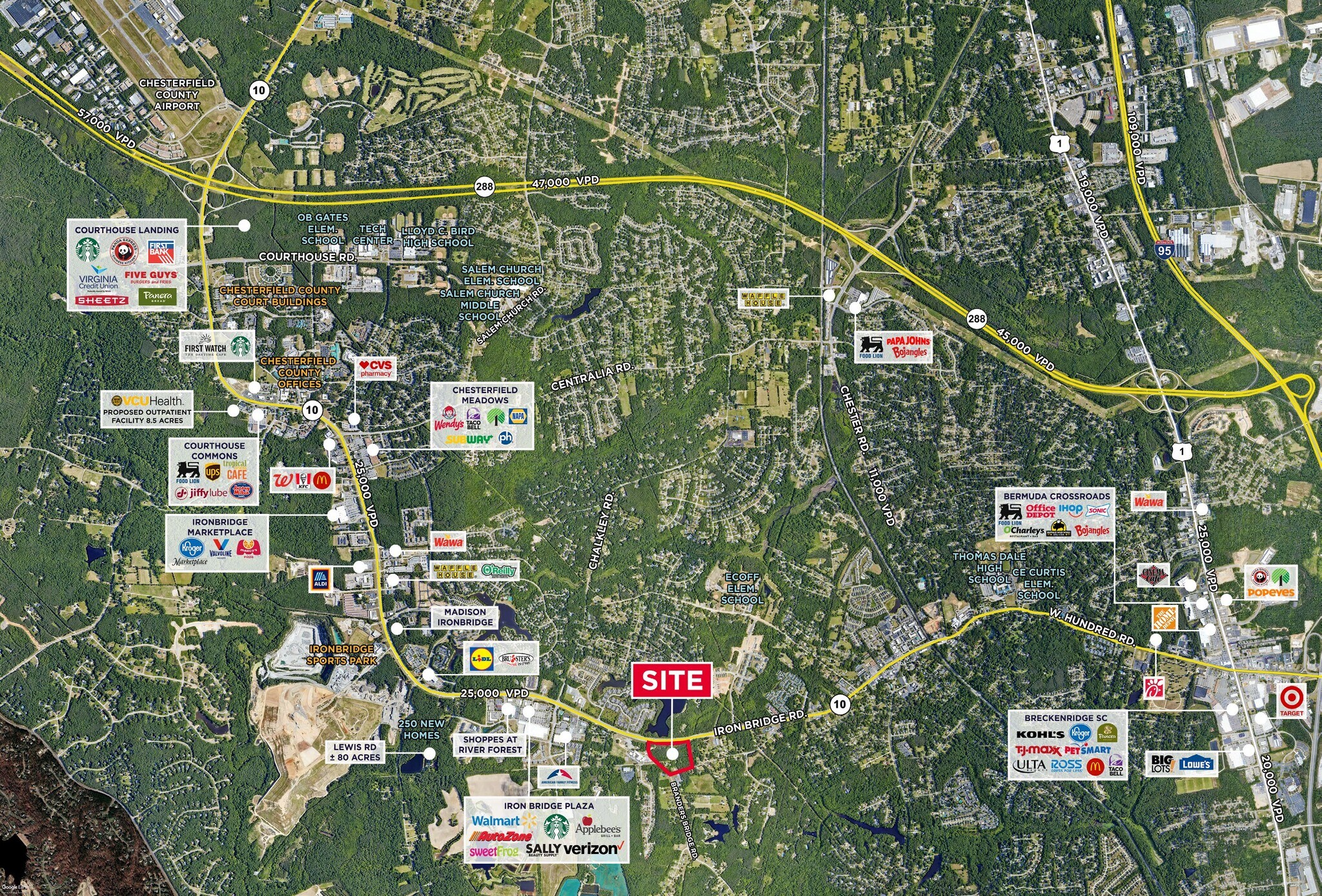 12420 Iron Bridge Rd, Chester, VA à louer Photo principale– Image 1 sur 3