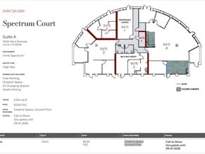 15635 Alton Pky, Irvine, CA à louer Plan d’étage– Image 1 sur 1