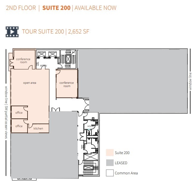 7911 Herschel Ave, La Jolla, CA à louer Plan d’étage– Image 1 sur 1