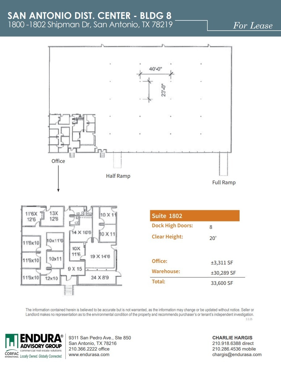3439-3455 Steen St, San Antonio, TX à louer Plan d’étage– Image 1 sur 1