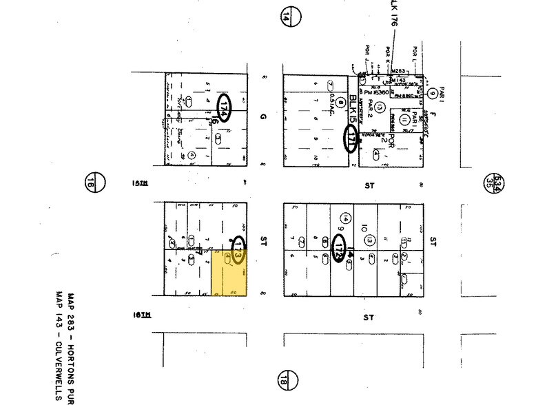 666 16th, San Diego, CA à vendre - Plan cadastral – Image 3 sur 3