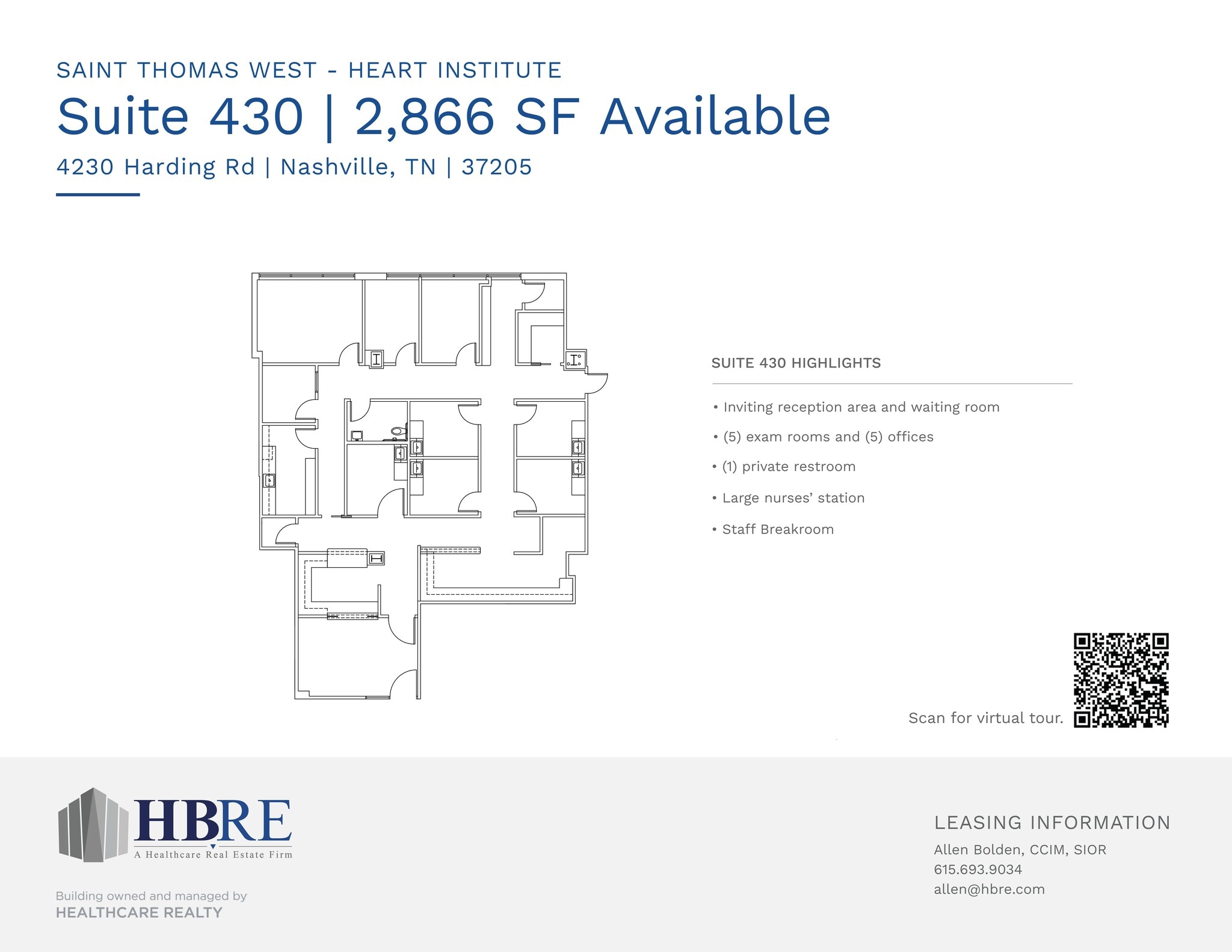 4230 Harding Rd, Nashville, TN à louer Plan de site– Image 1 sur 1