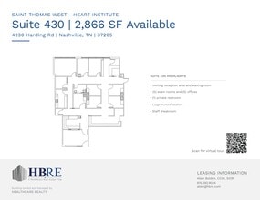 4230 Harding Rd, Nashville, TN à louer Plan de site– Image 1 sur 1