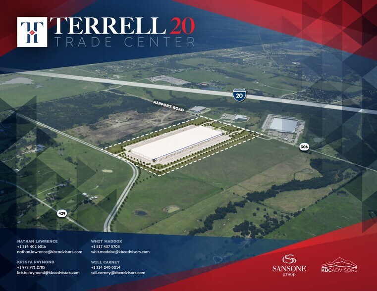 Airport Rd, Terrell, TX à louer - Photo de l’immeuble – Image 1 sur 3