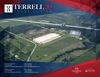Plus de détails pour Airport Rd, Terrell, TX - Industriel/Logistique à louer