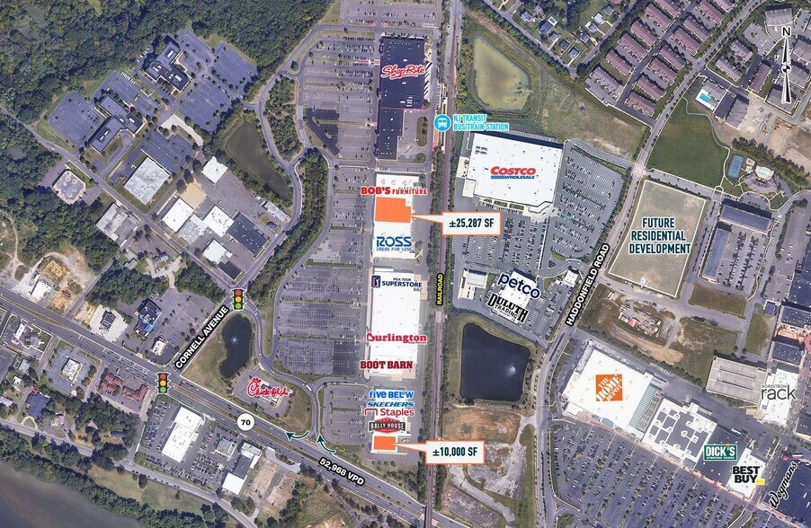 2230-2240 Marlton Pike W, Cherry Hill, NJ à louer - Aérien – Image 2 sur 13