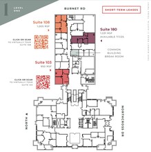 7600 Burnet Rd, Austin, TX à louer Plan d’étage– Image 1 sur 1