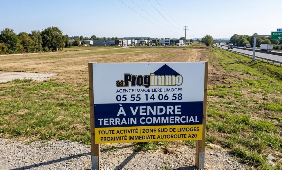 Terrain dans Limoges à vendre - Plan de site – Image 3 sur 3