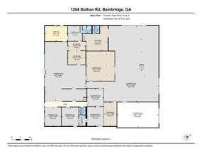 1204 Dothan Rd, Bainbridge, GA à louer Plan d’étage– Image 1 sur 1