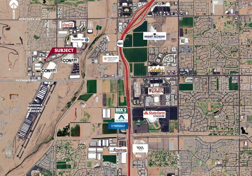 7280 N Glen Harbor Blvd, Glendale, AZ à louer - Aérien – Image 3 sur 3