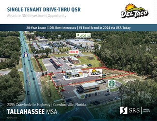 Plus de détails pour 2395 Crawfordville Hwy, Crawfordville, FL - Local commercial à vendre