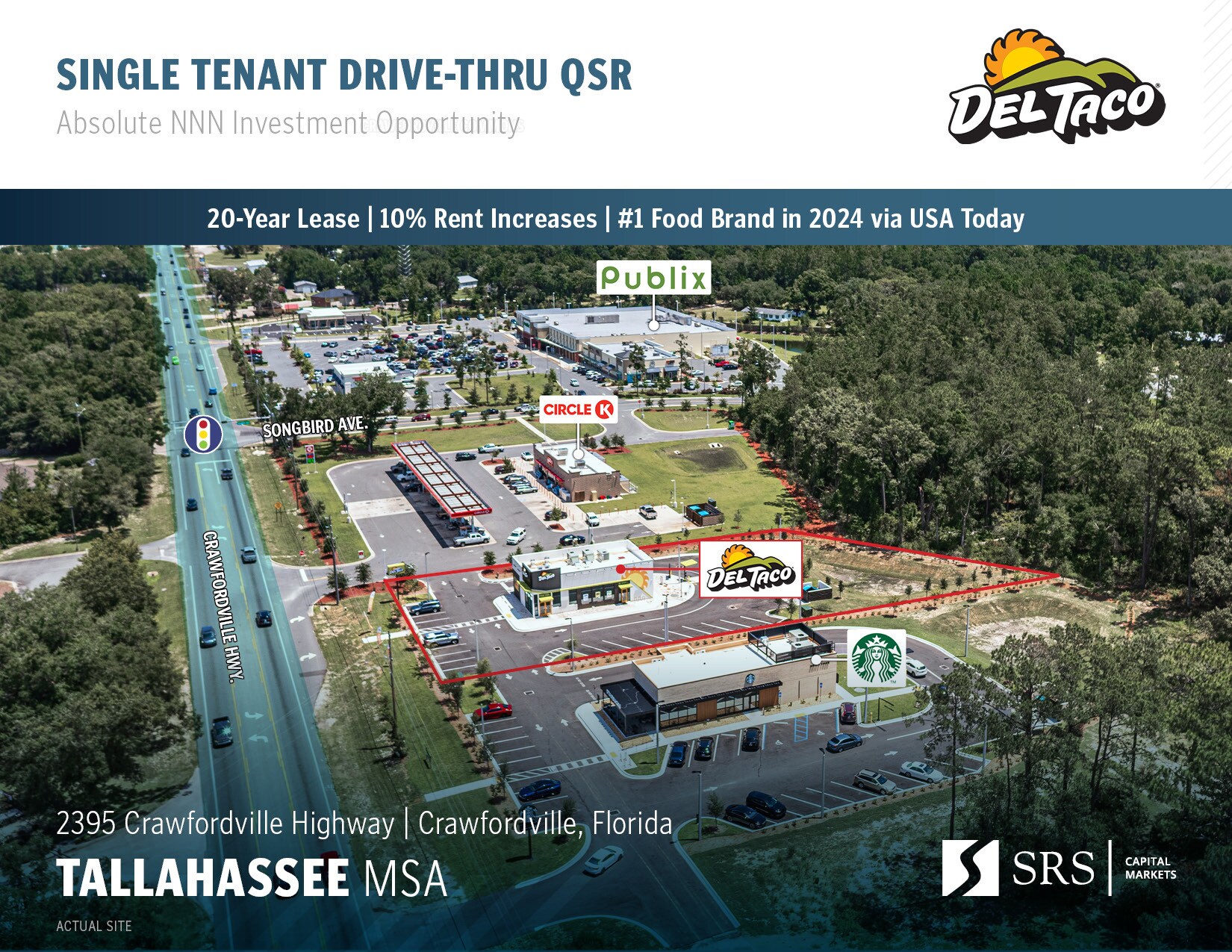 2395 Crawfordville Hwy, Crawfordville, FL à vendre Photo de l’immeuble– Image 1 sur 12