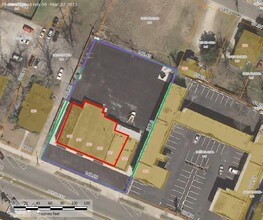 319-327 Person St, Fayetteville, NC - Vue aérienne  vue de carte