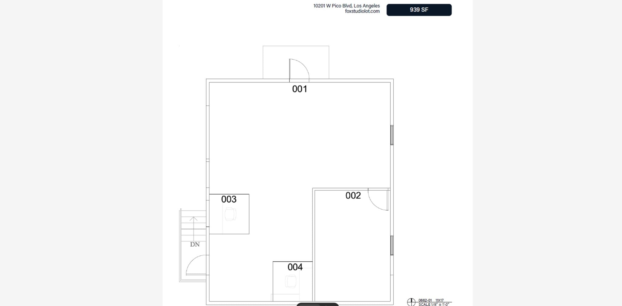10201 W Pico Blvd, Los Angeles, CA à louer Plan d’étage– Image 1 sur 1