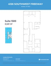 4126 Southwest Fwy, Houston, TX à louer Plan d’étage– Image 1 sur 1