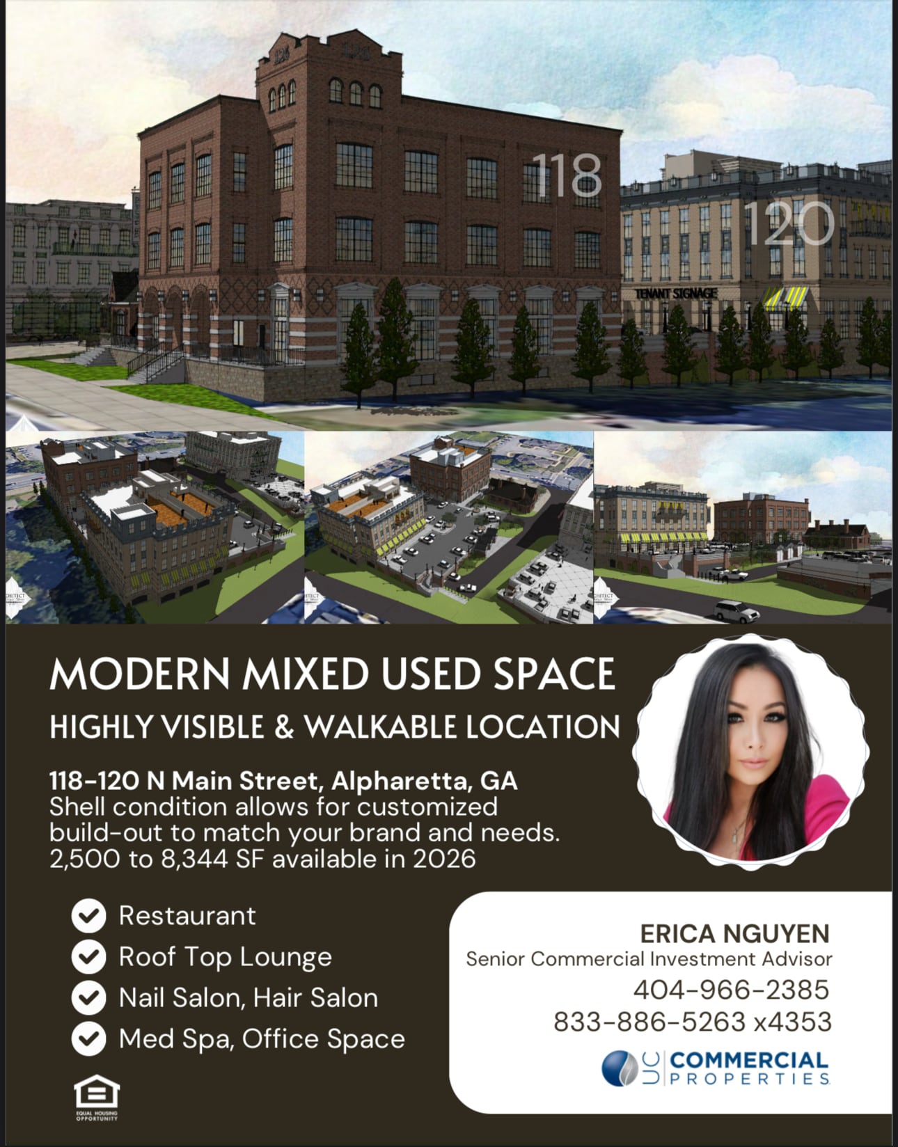 126 N Main St, Alpharetta, GA à louer Photo de l’immeuble– Image 1 sur 1