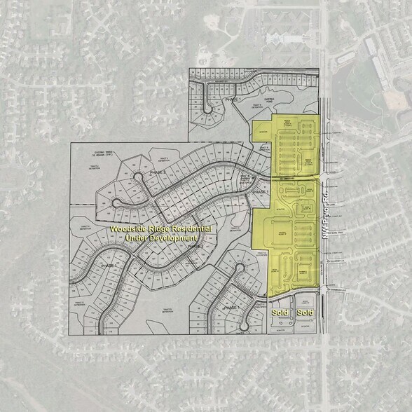 NW Pryor Rd NW O'Brien Rd, Lee's Summit, MO à vendre - Plan de site – Image 2 sur 2