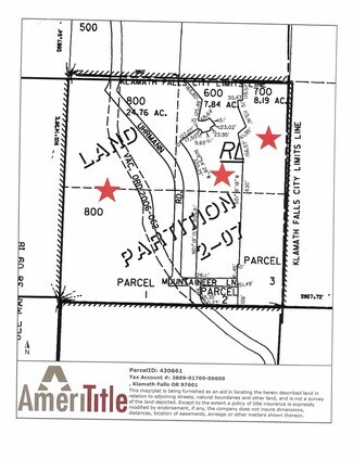 Plus de détails pour LP-2-07 Uhrmann Rd, Klamath Falls, OR - Terrain à vendre
