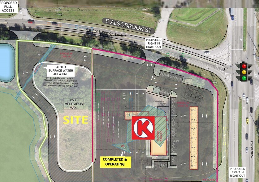 E Alsobrook St and Park Rd, Plant City, FL à vendre - Plan de site – Image 1 sur 1