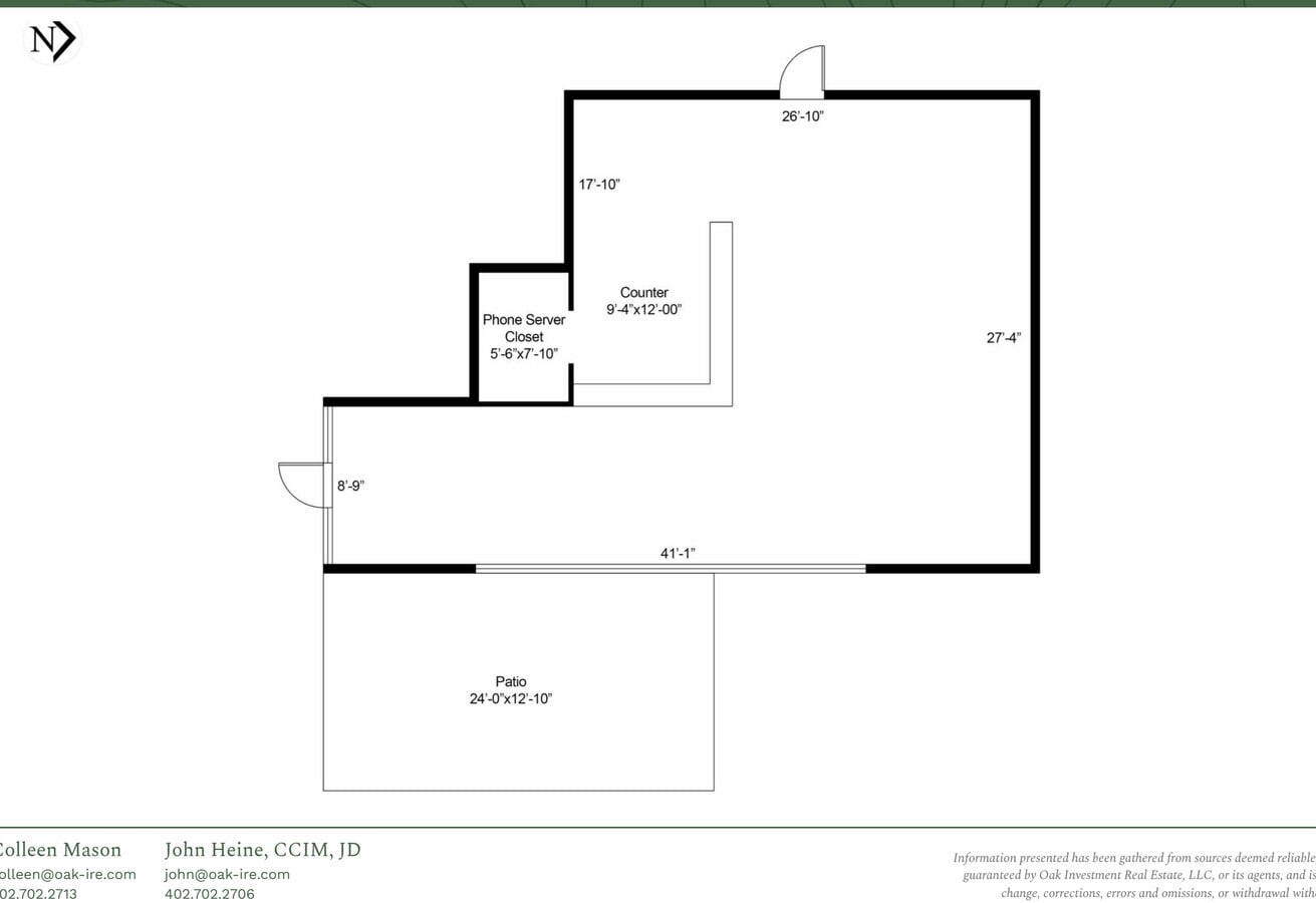 1502 S 10th St, Omaha, NE 68108 - Lot 100 -  - Plan d’étage - Image 1 of 5
