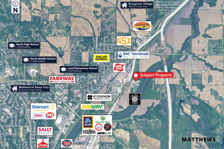 4405 Dakota Ave, South Sioux City, NE à vendre - Photo de l’immeuble – Image 3 sur 4