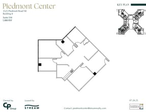 3495 Piedmont Rd NE, Atlanta, GA à louer Plan d’étage– Image 1 sur 1
