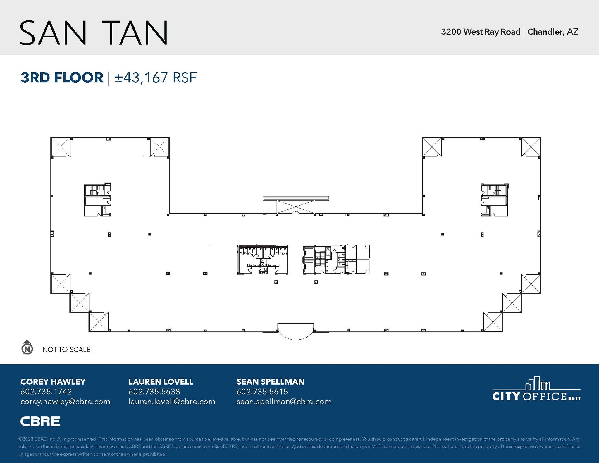 3200 W Ray Rd, Chandler, AZ à louer Plan d’étage– Image 1 sur 1