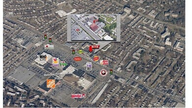 6609-6615 Reisterstown Rd, Baltimore, MD - VUE AÉRIENNE  vue de carte