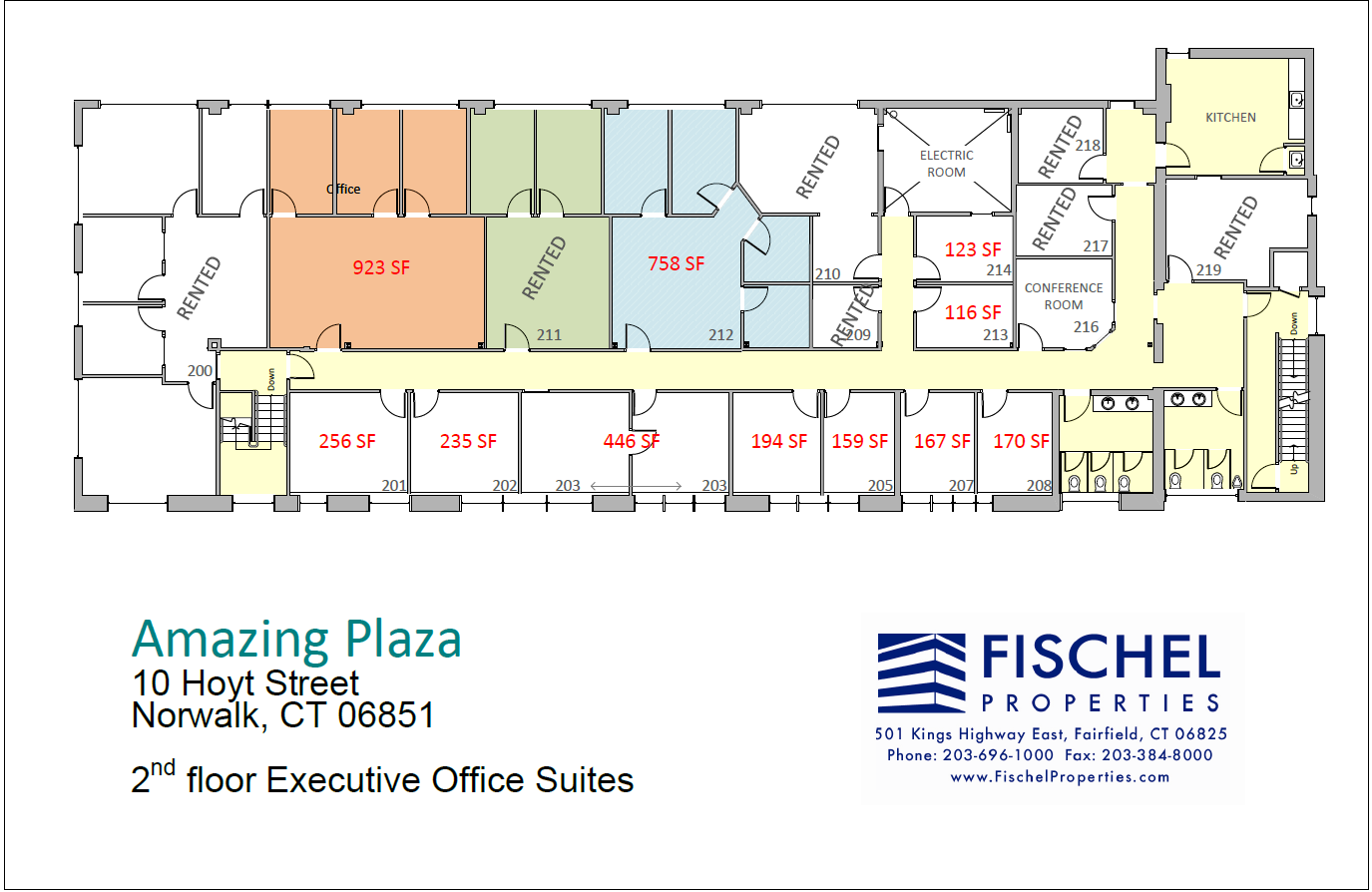 15 Cross St, Norwalk, CT à louer Plan d’étage– Image 1 sur 1