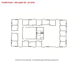 7211 W Charleston Blvd, Las Vegas, NV à louer Plan d’étage– Image 2 sur 2
