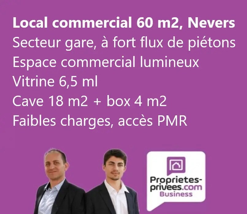 Local commercial dans Nevers à louer Photo de l’immeuble– Image 1 sur 5