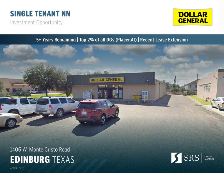 1406 W Monte Cristo Rd, Edinburg, TX à vendre - Photo de l’immeuble – Image 1 sur 4