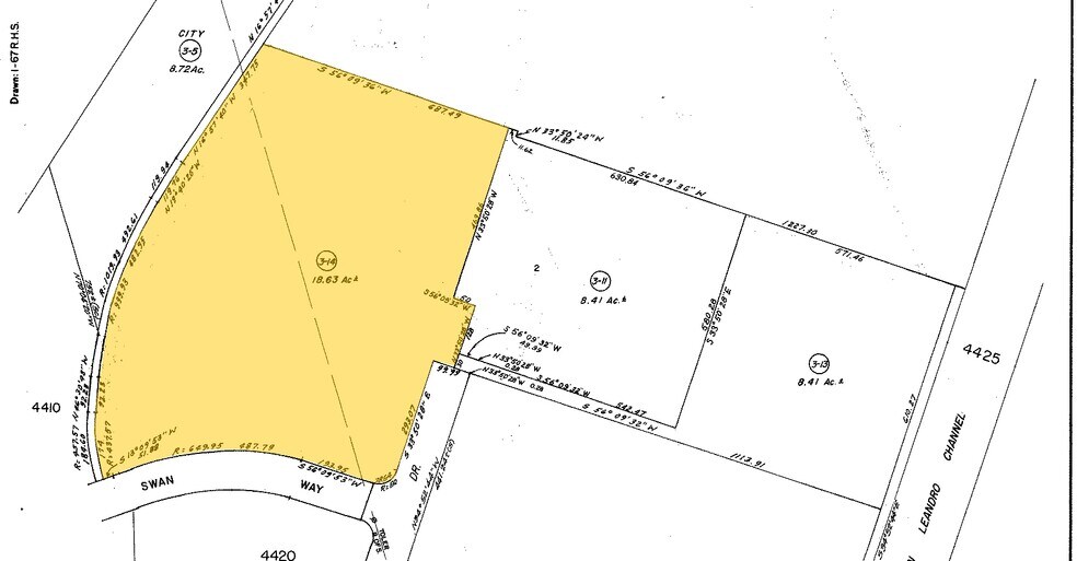 8350 Pardee Dr, Oakland, CA à louer - Plan cadastral – Image 2 sur 6