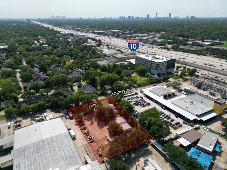 1111 Adkins Rd, Houston, TX à vendre - Aérien – Image 2 sur 4