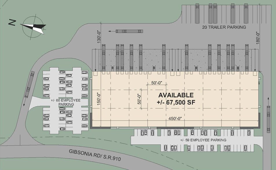 4431 Gibsonia Rd, Gibsonia, PA à louer - Plan de site – Image 2 sur 2