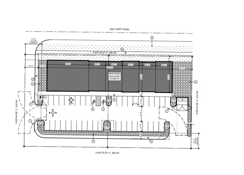 4815-4831 S Tavistock Ave, Meridian, ID à louer - Plan de site – Image 3 sur 5