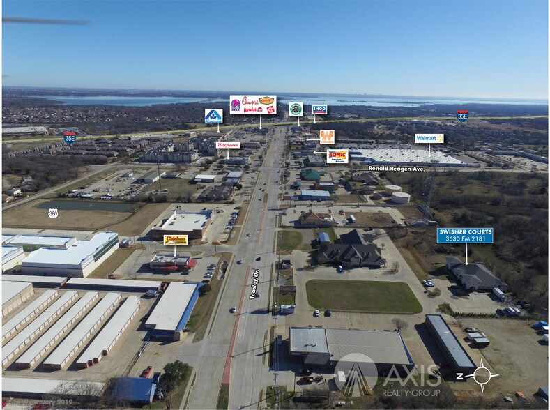 3630 FM 2181, Hickory Creek, TX à vendre - Aérien – Image 2 sur 4