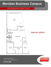 3300 Corporate Ave, Weston, FL à louer Plan d’étage– Image 1 sur 1