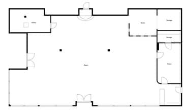 1517 San Jacinto St, Houston, TX à louer Plan d’étage– Image 2 sur 2