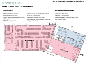 655 Kent Ave North W, Vancouver, BC à louer Plan d’étage– Image 1 sur 1