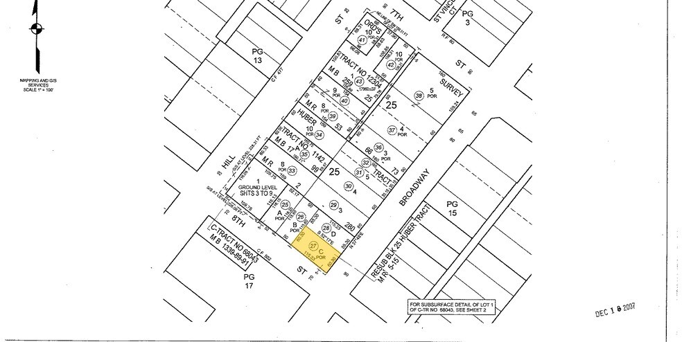 761 S Broadway, Los Angeles, CA à vendre - Plan cadastral – Image 1 sur 21