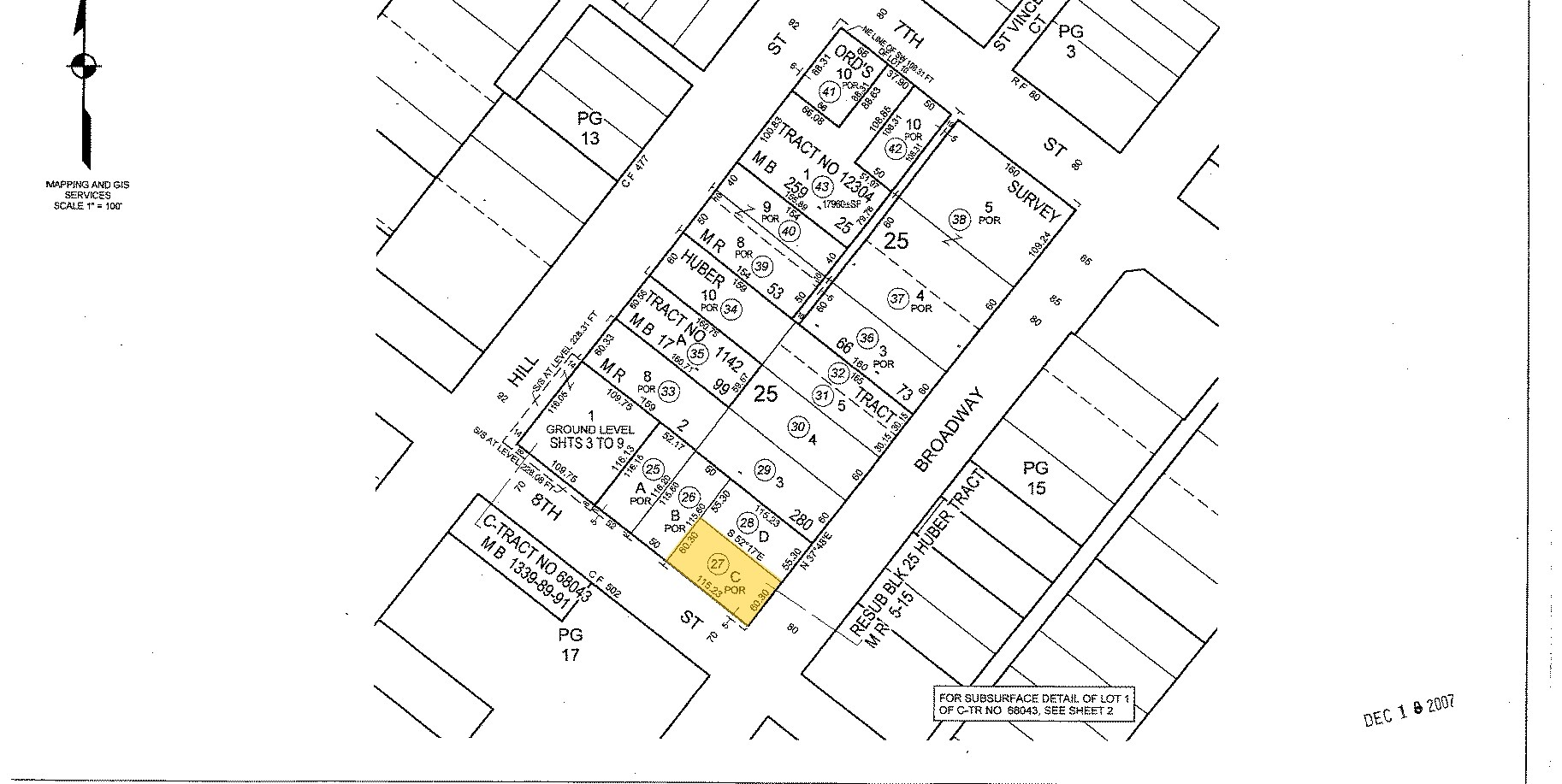 761 S Broadway, Los Angeles, CA à vendre Plan cadastral– Image 1 sur 22