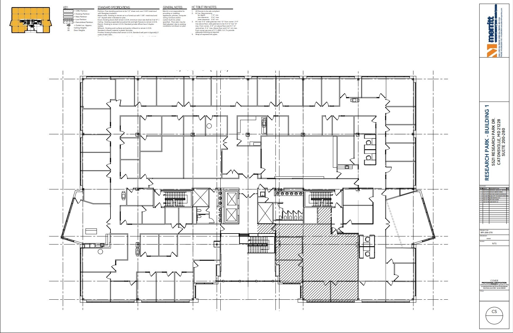 5521 Research Park Dr, Baltimore, MD à louer Plan d’étage– Image 1 sur 1