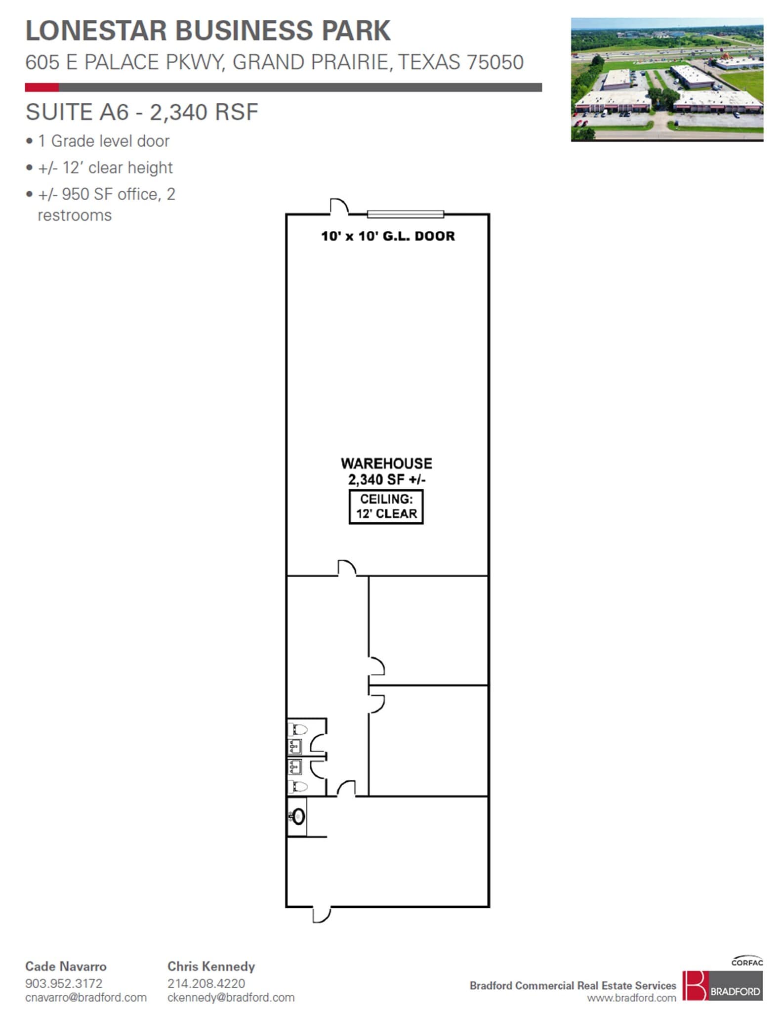 605 E Palace Pky, Grand Prairie, TX à louer Plan d’étage– Image 1 sur 1