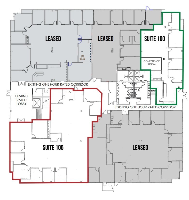 10969 Trade Center Dr, Rancho Cordova, CA à louer Plan d’étage– Image 1 sur 1