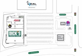 1671 S Pleasant Valley Rd, Winchester, VA à louer Plan d’étage– Image 2 sur 2